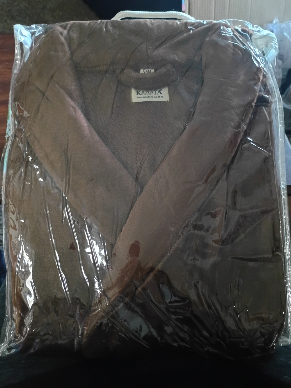 Kanata Soft Brown Robe-unopened